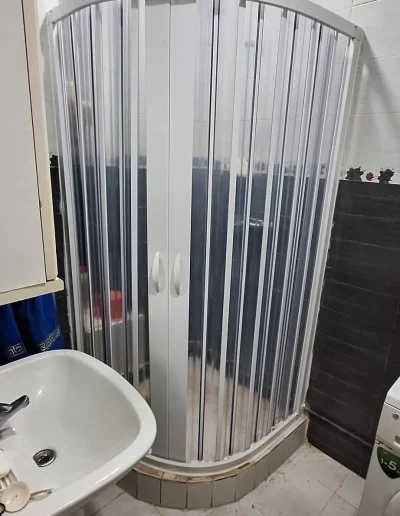 Cabine de douche en PVC